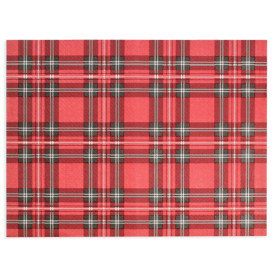 Set de Table en Papier Rouge "Glasgow" 30x40cm 40g/m² (1.000 Utés)