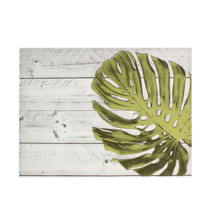 Placemat van Papier Wit "Havana" 30x40cm 40g/m² (1.000 Stuks) Placemat van Papier Wit "Havana" 30x40cm 40g/m² (1.000 Stuks)