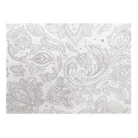 Nappe Rouleau en Non-Tissé 1,2x50m "Mandala" Gris 50g/m² P40cm (4 Utés)