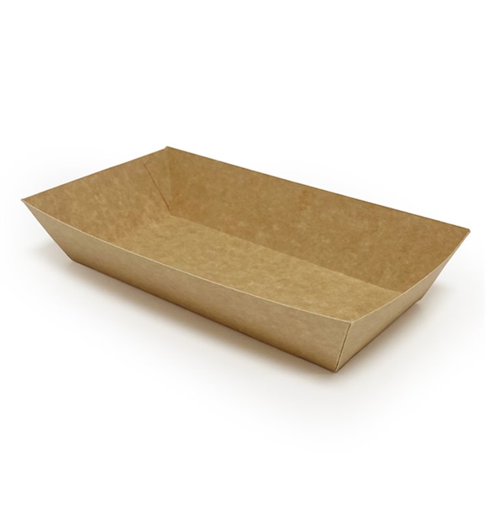 Boîte à MenuBox Carton Kraft avec Fenêtre 20x20x8,5cm (55 Utés)