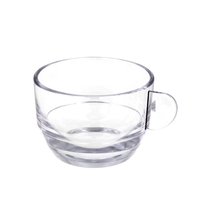 Tasse Réutilisable SAN “Cappuccino” Transparent 166ml (36 Utés) Tasse Réutilisable SAN “Cappuccino” Transparent 166ml (36 Utés)