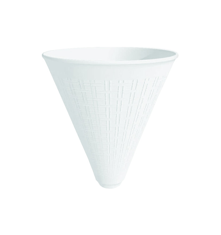 Cône Isotherme pour Frites Foam Blanc 355ml (500 Unités) Cône Isotherme pour Frites Foam Blanc 355ml (500 Unités)