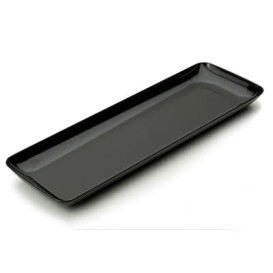 Plateau Rectangulaire Noire 6x19cm 