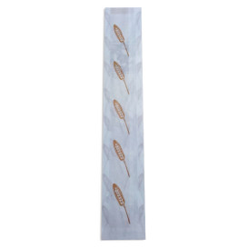 Papieren voedsel zak "Espigas" 9+3x51cm (125 stuks) 