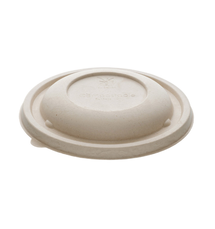 Couvercle de Canne à Sucre pour Bol Ø21x2cm (75 Utés) Couvercle de Canne à Sucre pour Bol Ø21x2cm (75 Utés)