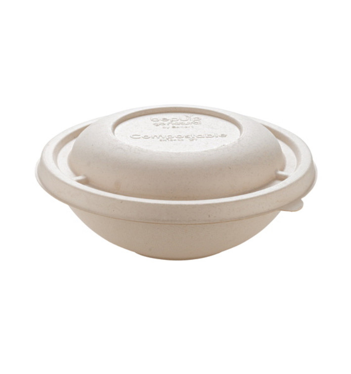 Bol Canne à Sucre "Buddha" et Couvercle 1000ml Ø17x18cm (90 Utés) Bol Canne à Sucre "Buddha" et Couvercle 1000ml Ø17x18cm (90 Utés)