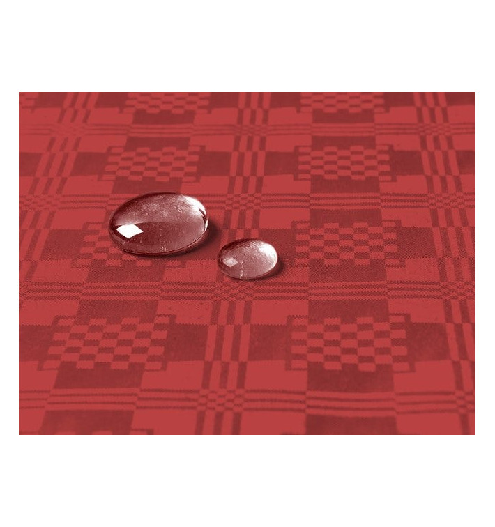Nappe Imperméable en rouleau Rouge 1,2x5m (1 Uté) Nappe Imperméable en rouleau Rouge 1,2x5m (1 Uté)