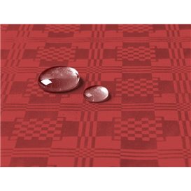 Tafelkleed rol Waterdicht rood 1,2x5m (10 Stuks)