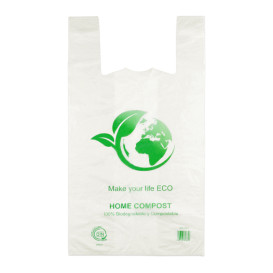 Sac à Bretelles 100% Compostable 35x50cm (2000 Utés)