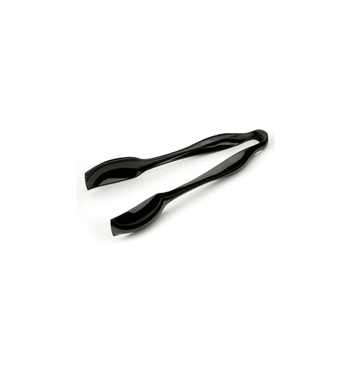 Plastic Saladetangen PS zwart 27cm Plastic Saladetangen PS zwart 27cm