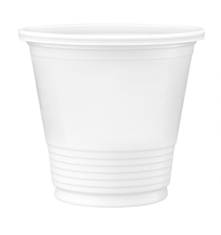 Plastic PS Shotje wit 80 ml (4.800 stuks) Plastic PS Shotje wit 80 ml (4.800 stuks)