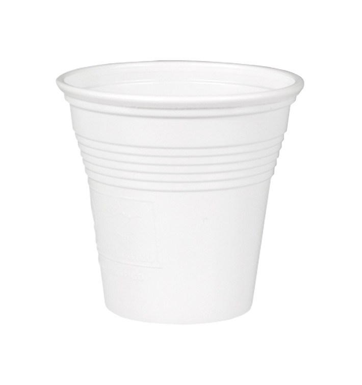 Gobelet Plastique Expresso Blanc 80ml PP (50 Utés) Gobelet Plastique Expresso Blanc 80ml PP (50 Utés)