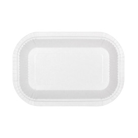 Plat en Carton Ingraissable Blanc 15x23cm 250g/m² (750 Utés)