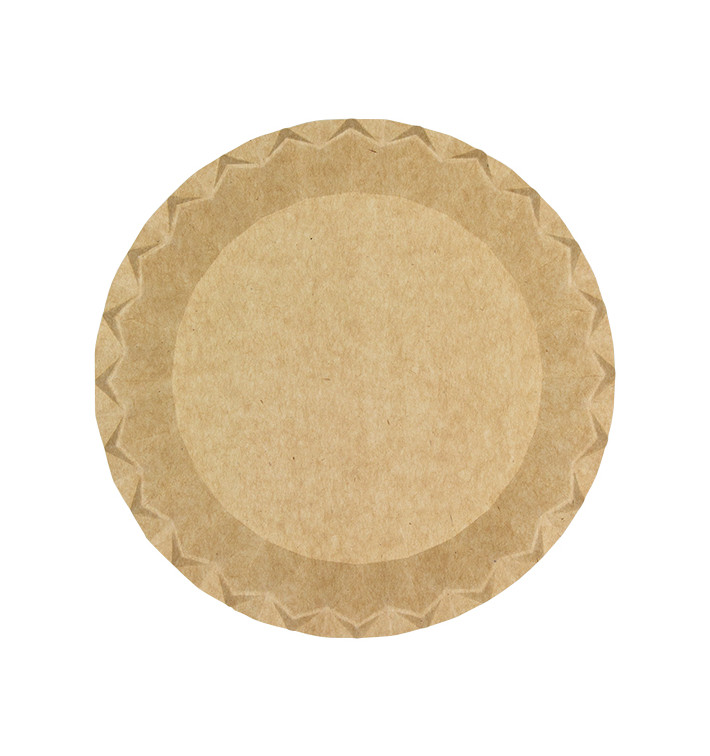 Papieren Bord Kraft “Flower” Ø18cm 225g/m² (600 stuks) Papieren Bord Kraft “Flower” Ø18cm 225g/m² (600 stuks)