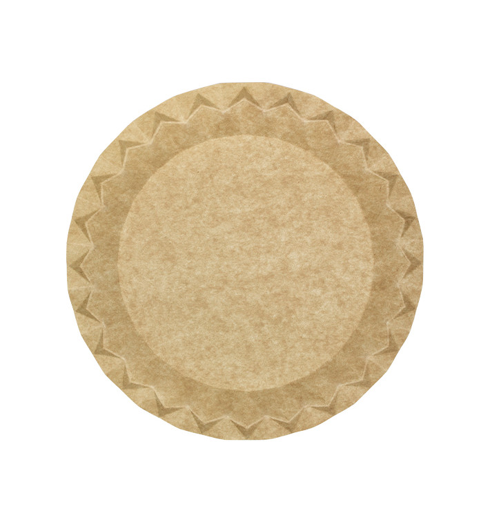 Papieren Bord Kraft “Flower” Ø29cm 245g/m² (50 stuks) Papieren Bord Kraft “Flower” Ø29cm 245g/m² (50 stuks)