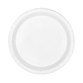 Papieren bord Rond Wit Ø26cm 200g/m² (350 stuks) 