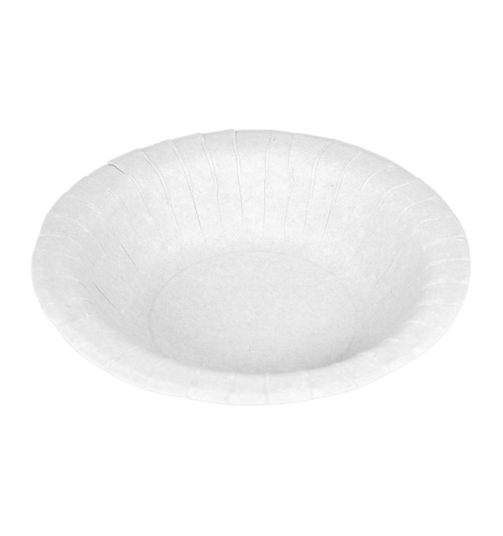 Assiette Creuse en Carton Ingraissable Blanc Ø19cm 250g/m² (50 Utés) Assiette Creuse en Carton Ingraissable Blanc Ø19cm 250g/m² (50 Utés)