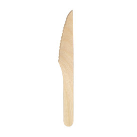 Wegwerp Hout Mes 16,5cm (1.000 Stuks)