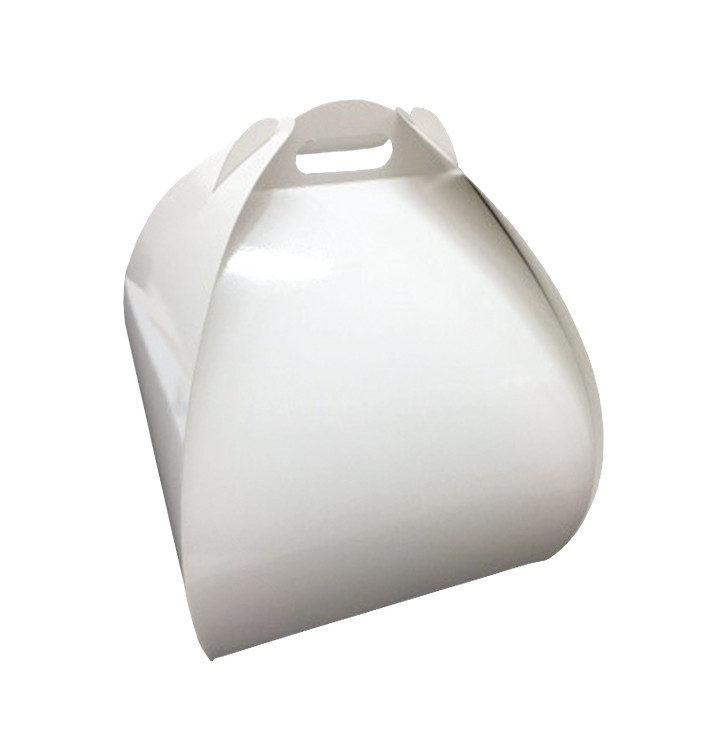 Boîte à Gâteaux Hauts Blanc 25x25x32cm (100 Utés) Boîte à Gâteaux Hauts Blanc 25x25x32cm (100 Utés)