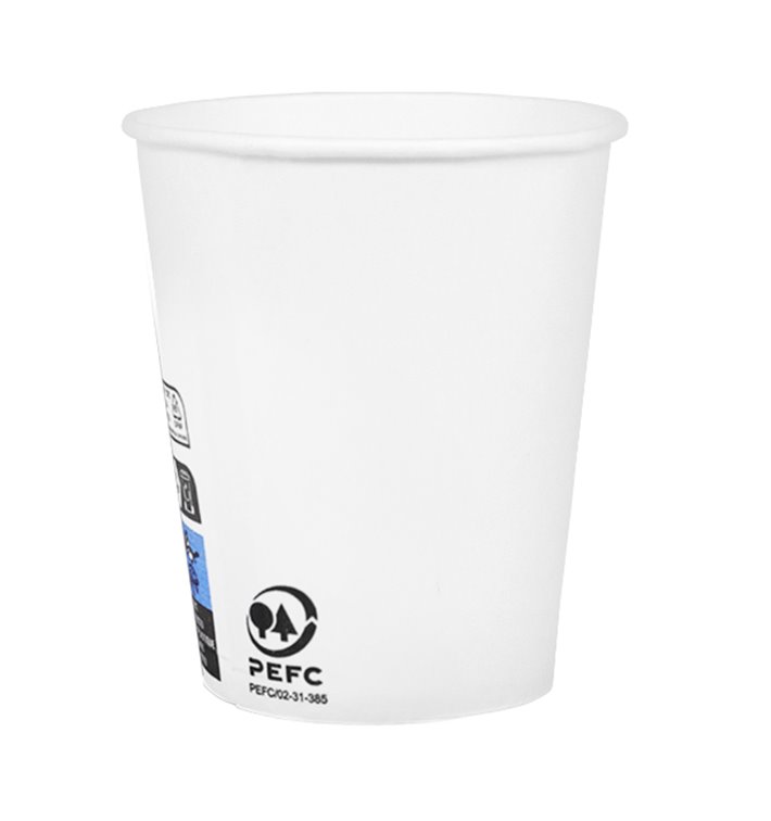 Gobelet Carton Blanc 6Oz/180ml Ø7,0cm (3.000 Unités) Gobelet Carton Blanc 6Oz/180ml Ø7,0cm (3.000 Unités)