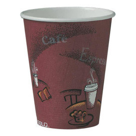 Papieren beker "Bistro" 10 Oz/300ml Ø8,4cm (50 stuks) 