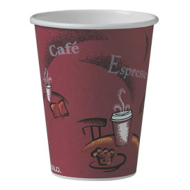 Papieren beker "Bistro" 12 Oz/360ml Ø8,9cm (1000 stuks)