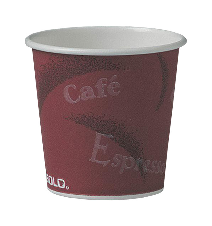 Papieren beker "Bistro" 4 Oz/120ml Ø6,2cm (1000 stuks) Papieren beker "Bistro" 4 Oz/120ml Ø6,2cm (1000 stuks)