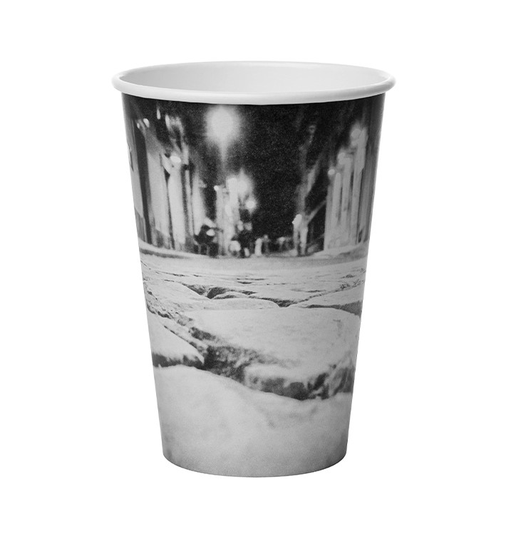 Papieren beker "Parisian" 16 Oz/500ml Ø8,9cm (50 stuks) Papieren beker "Parisian" 16 Oz/500ml Ø8,9cm (50 stuks)