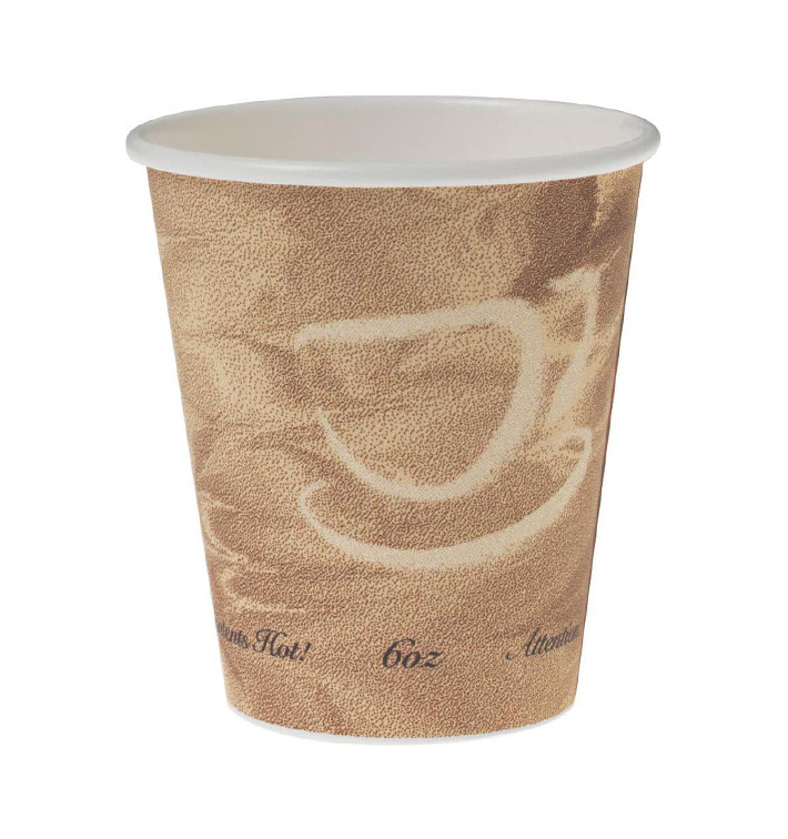 Gobelet Carton 6oz/180ml Café "Mistique" Ø7,4cm (1000 Utés)