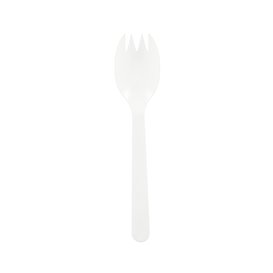 Plastic vork Spork PS 12,3cm (1.000 stuks)
