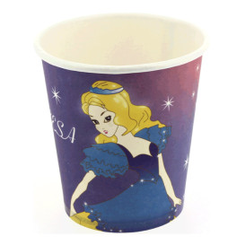 Verre carton princesse 200ml (500 Unités)