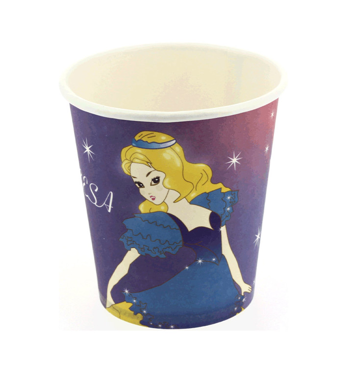 Verre carton princesse 200ml (500 Unités) Verre carton princesse 200ml (500 Unités)