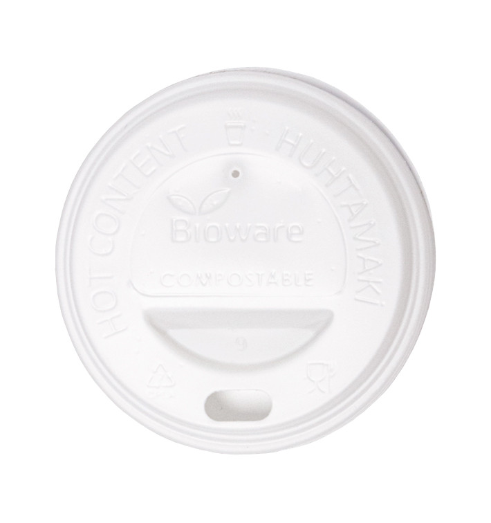 Couvercle en PLA pour Gobelet Carton 6Oz/8Oz Ø7,0cm (100 Utés) Couvercle en PLA pour Gobelet Carton 6Oz/8Oz Ø7,0cm (100 Utés)