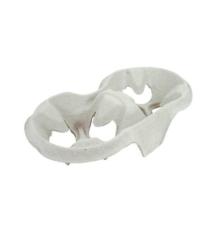 Porte Gobelets Carton 2 Verres (480 Unités) Porte Gobelets Carton 2 Verres (480 Unités)