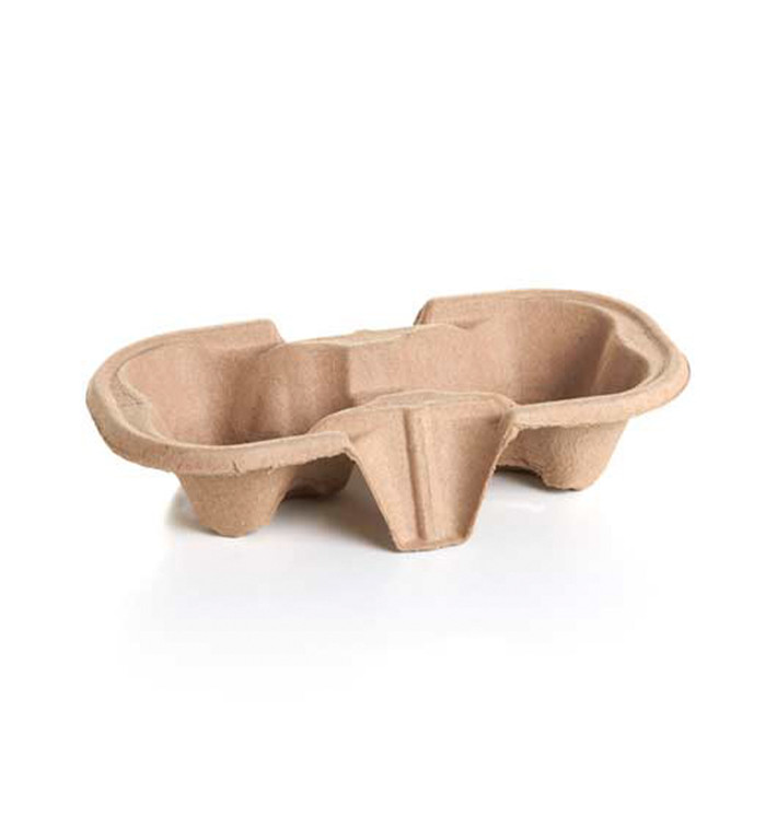 Porte Gobelets Carton pour 2 Verres (100 Utés) Porte Gobelets Carton pour 2 Verres (100 Utés)
