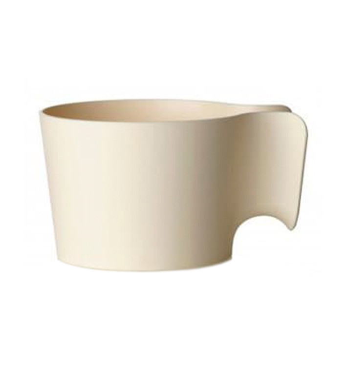 Plastic beker houder PP Vanille (12 stuks) Plastic beker houder PP Vanille (12 stuks)