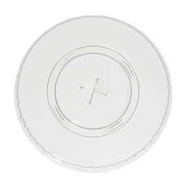 Courvercle PET Croix Transparent Ø78mm (1250 Unités)