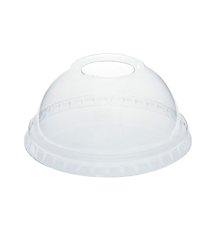 Couvercle Dôme avec passage PET Gobelet Ø7,8cm (50 Unités) Couvercle Dôme avec passage PET Gobelet Ø7,8cm (50 Unités)