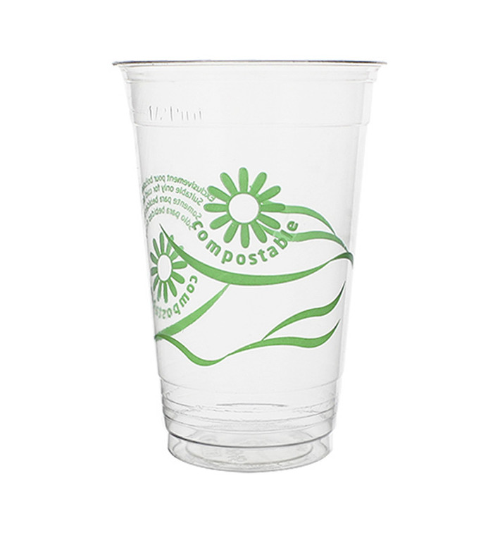 Gobelet PLA compostable transparent 330 ml