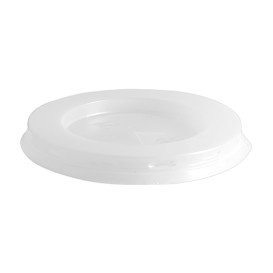 Plastic Deksel PS Ø7,7cm voor beker 300ml (100 stuks) 