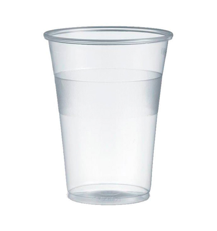 Plastic PP beker transparant 350ml Ø8,3cm (1000 stuks)