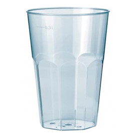 Verre Plastique "Deco" PP 300ml (30 Unités)
