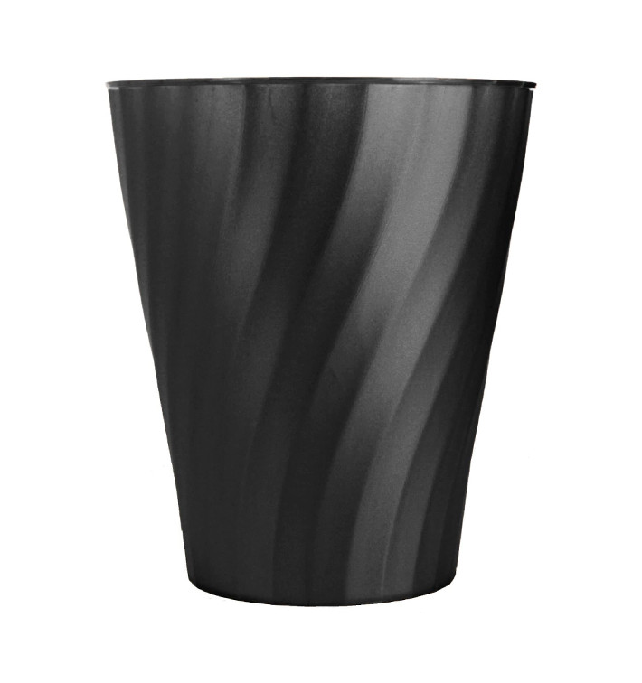 Plastic PP beker "X-Table" zwart 320ml (8 stuks) Plastic PP beker "X-Table" zwart 320ml (8 stuks)