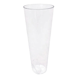 Flûte à Champagne Sans Pied en Plastique 140ml (20 Unités) 