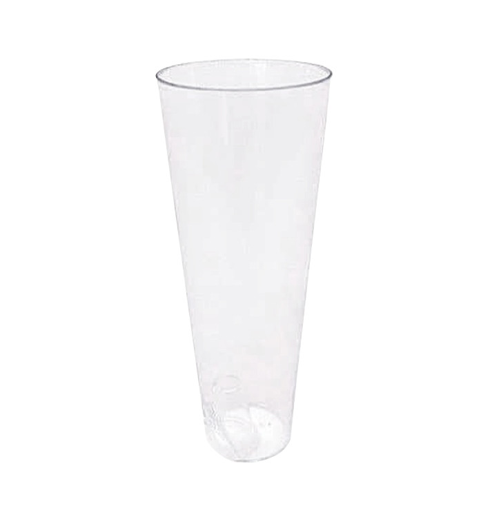 Plastic fluit transparant 140ml Ø4,8x12,2cm (20 stuks)