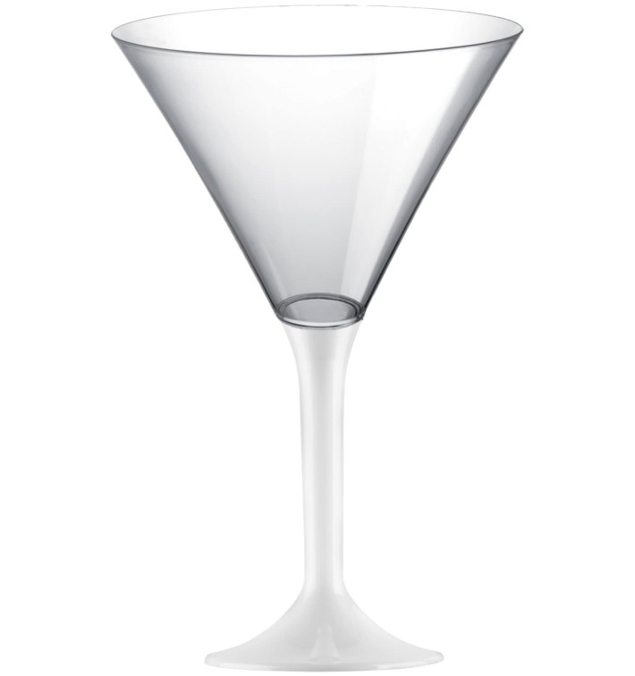 Plastic stamglas Cocktail wit 185ml 2P (20 stuks) Plastic stamglas Cocktail wit 185ml 2P (20 stuks)