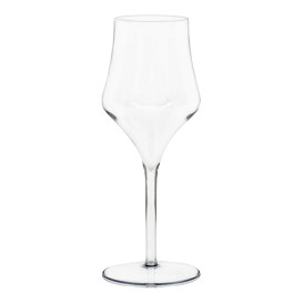 Plastic herbruikbaar glas Wijn Tritan Transparant 320ml (1 stuk) 