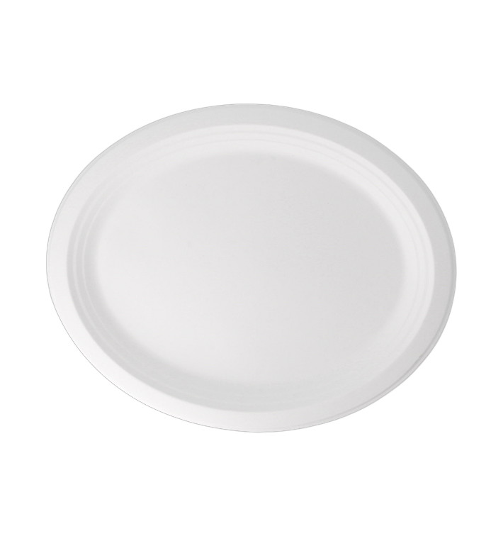 Plateau en Canne à Sucre Blanc 320x255x21mm (50 Unités) Plateau en Canne à Sucre Blanc 320x255x21mm (50 Unités)