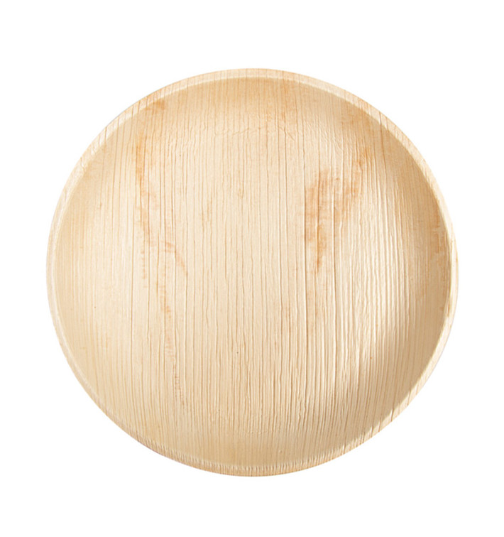 Palm blad bord Rond vormig 25 cm (25 stuks) Palm blad bord Rond vormig 25 cm (25 stuks)