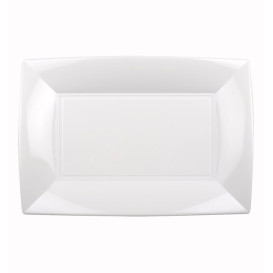 Plateau Plastique Blanc Nice PP 280x190mm (240 Utés)